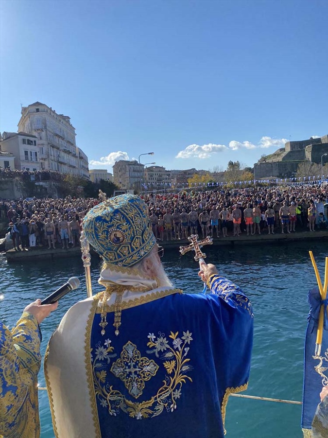 Ο Αγιασμός των υδάτων στην Κέρκυρα 20